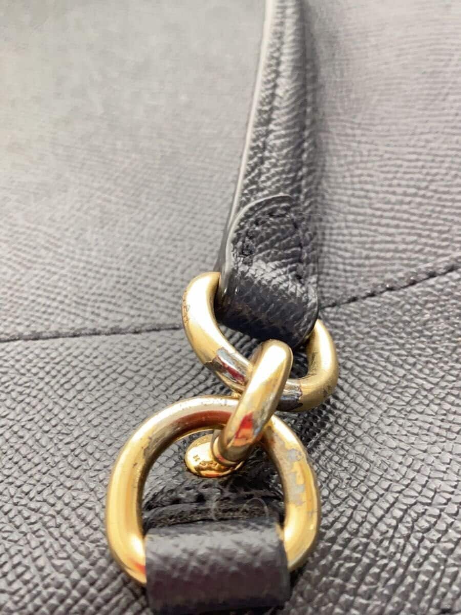 COACH Tote Bag Leather NVY F25397 7