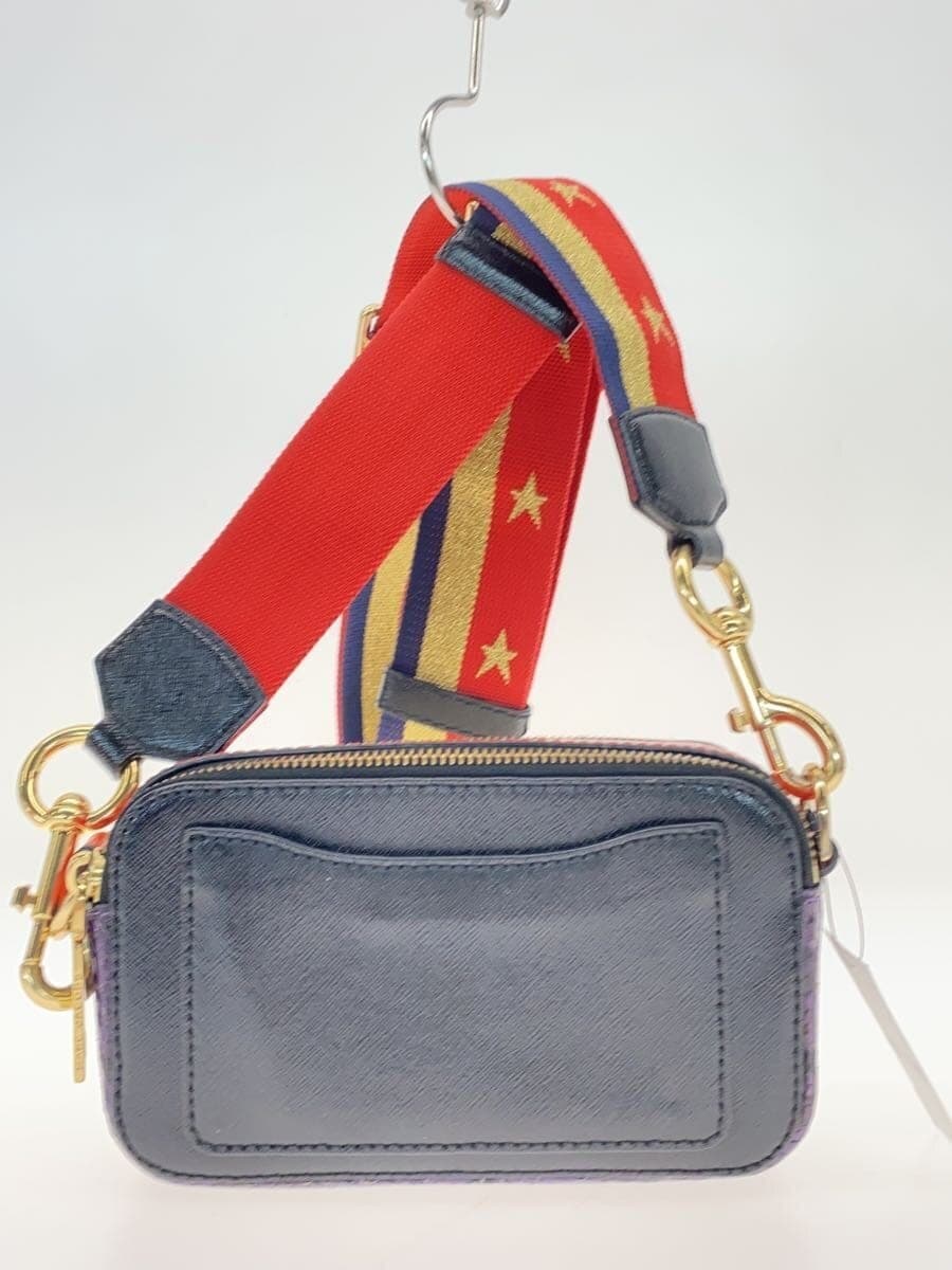 MARC JACOBS Snapshot Haircalf Shoulder Bag Leather Multicolor M0012014 Some 3