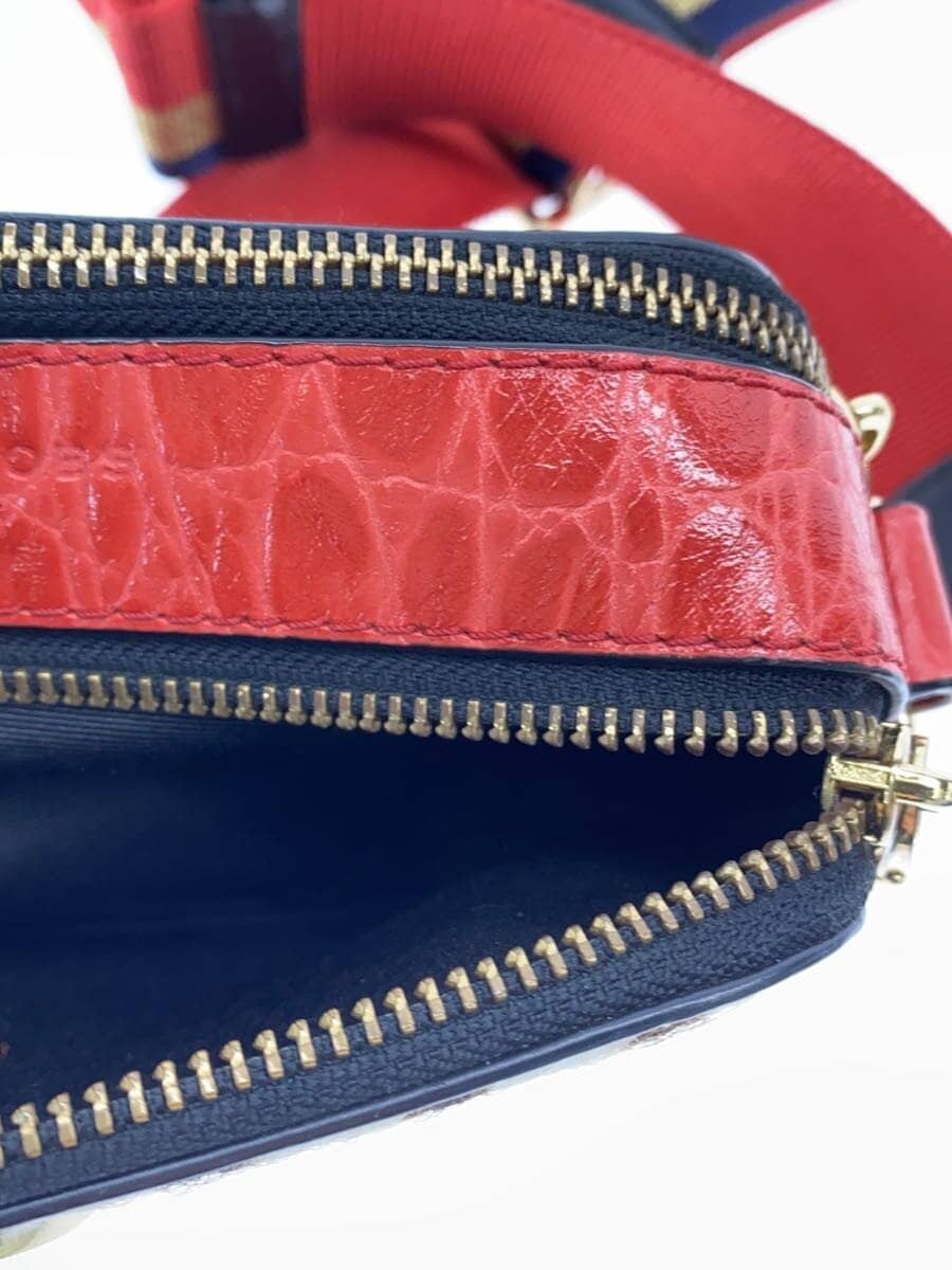 MARC JACOBS Snapshot Haircalf Shoulder Bag Leather Multicolor M0012014 Some 6