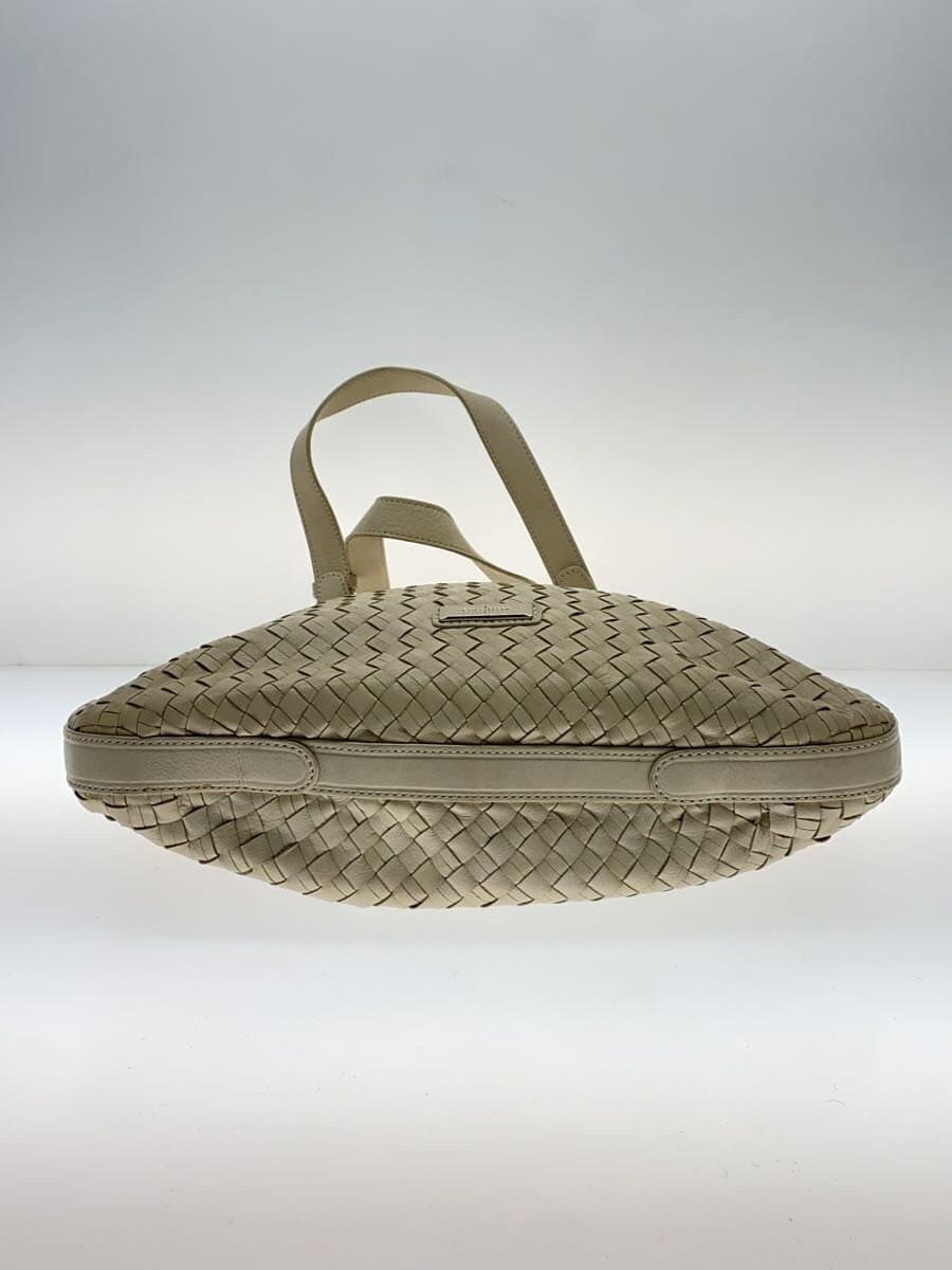 COLE HAAN Tote Bag Leather CRM 4
