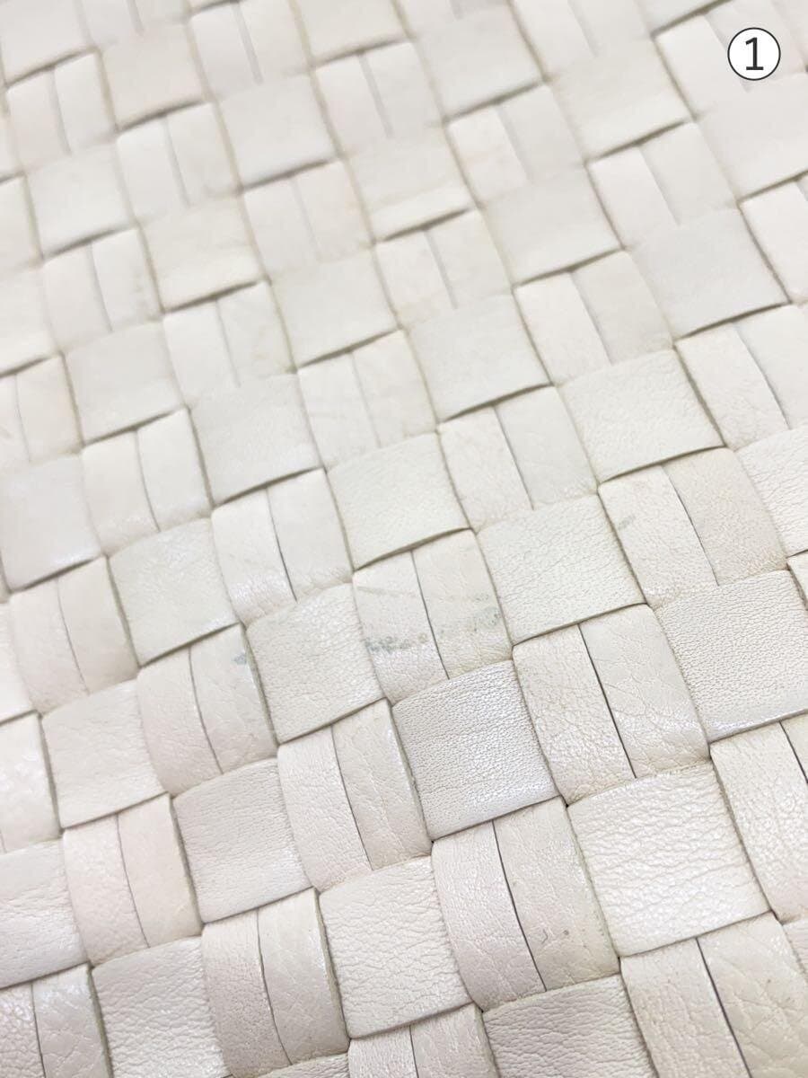 COLE HAAN Tote Bag Leather CRM 7