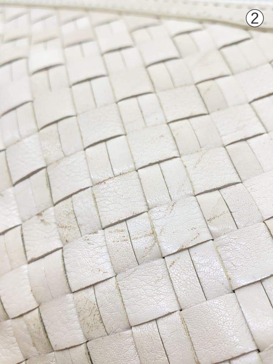 COLE HAAN Tote Bag Leather CRM 8