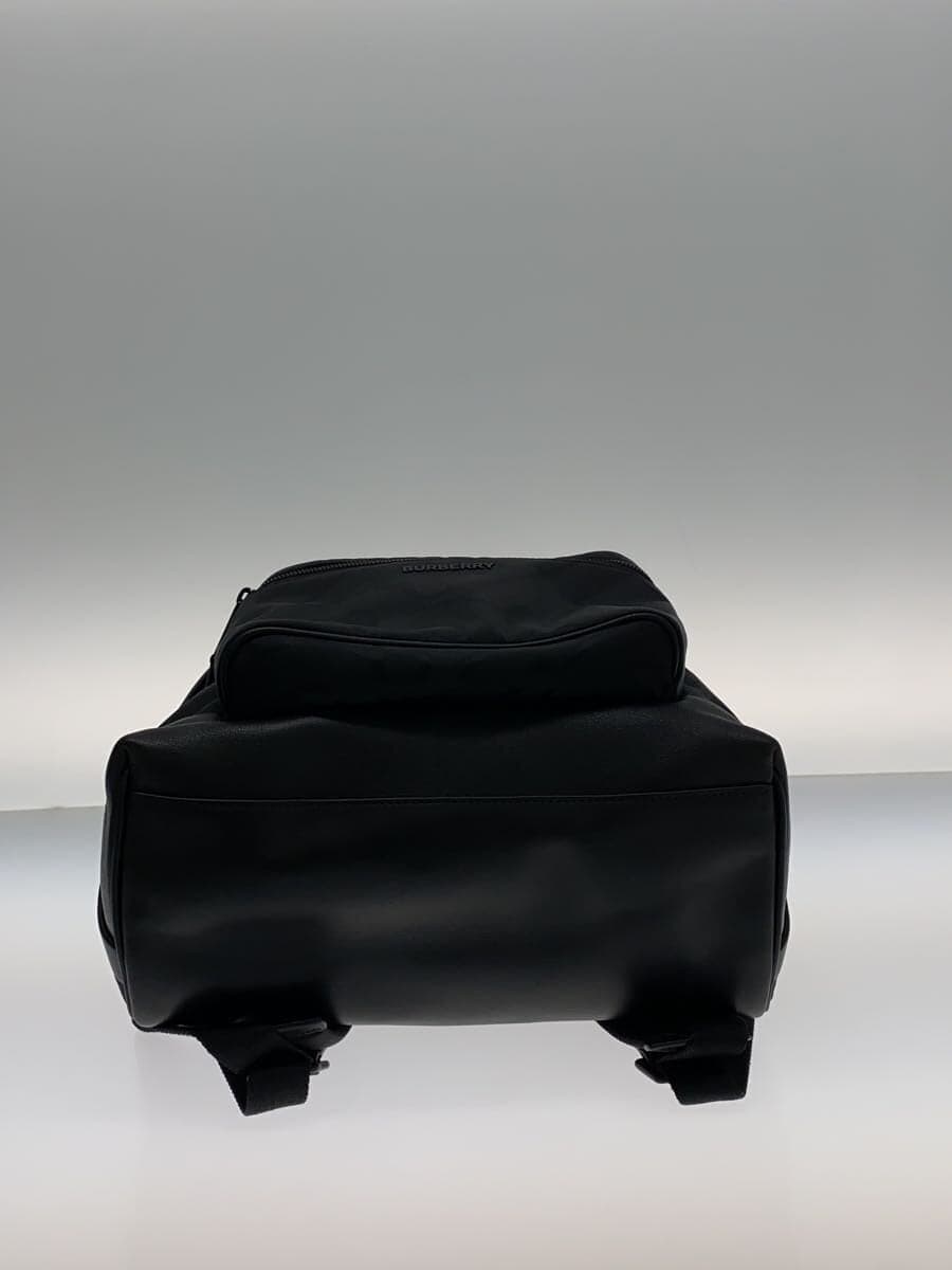 BURBERRY Backpack Polyester Black All-over pattern 8043706 4