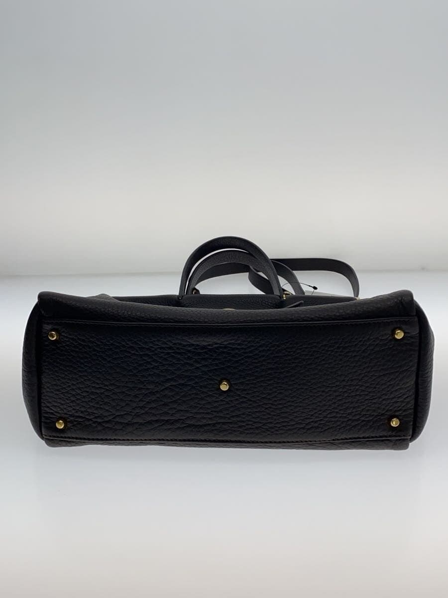 Other Brand MG CUIR Corner Wear Made in Italy 2-Way Handbag Leather BRW Solid 4