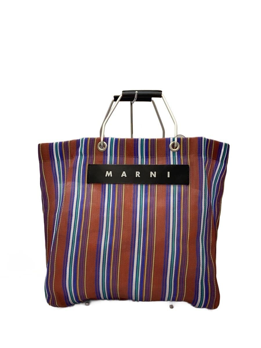 MARNI Tote Bag Multicolor Stripe