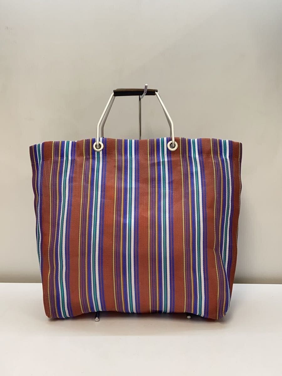 MARNI Tote Bag Multicolor Stripe 3
