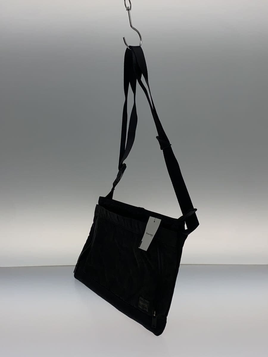 PORTER shoulder bag -- BLK all-over pattern 2