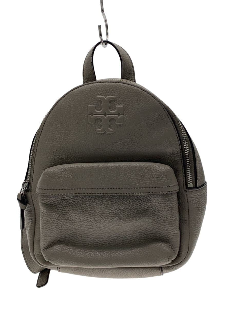 TORY BURCH Backpack Leather Beige Solid