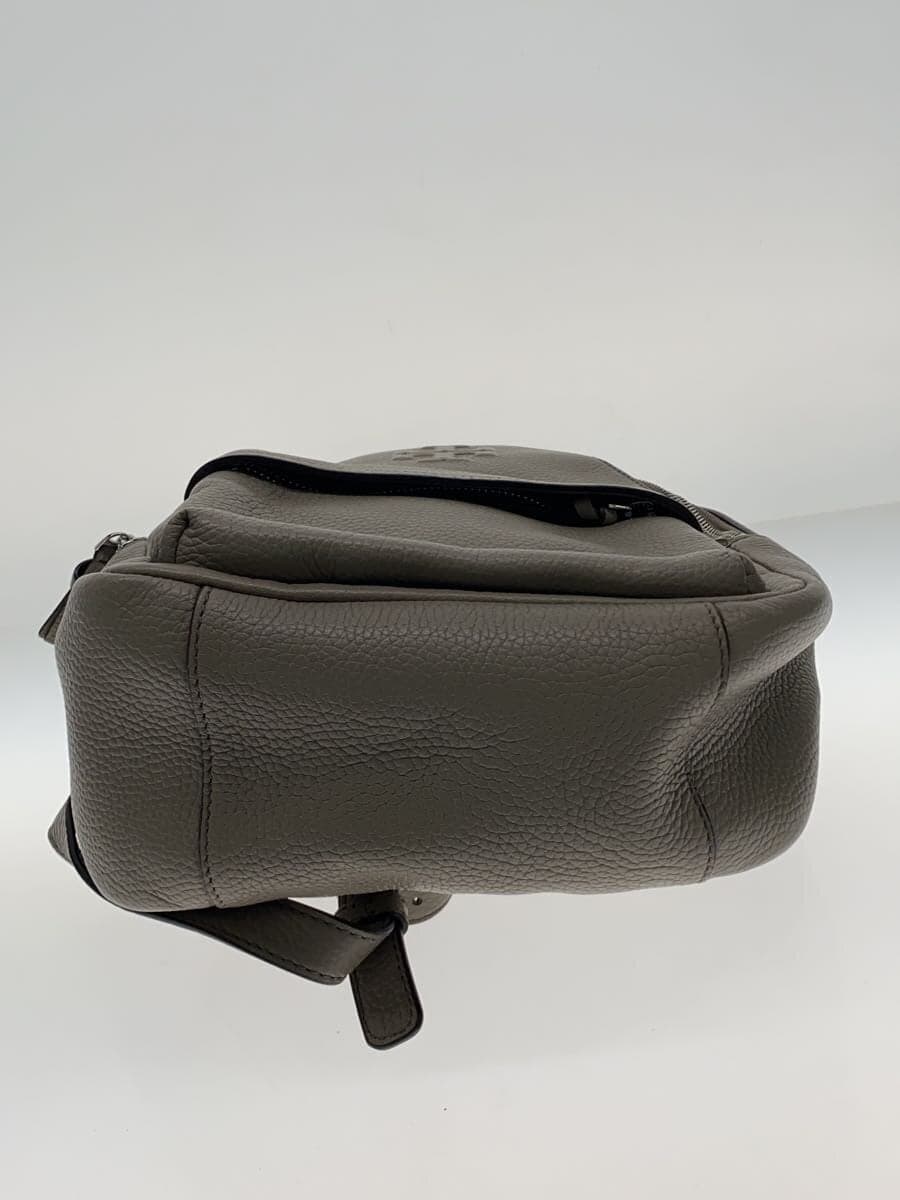 TORY BURCH Backpack Leather Beige Solid 4