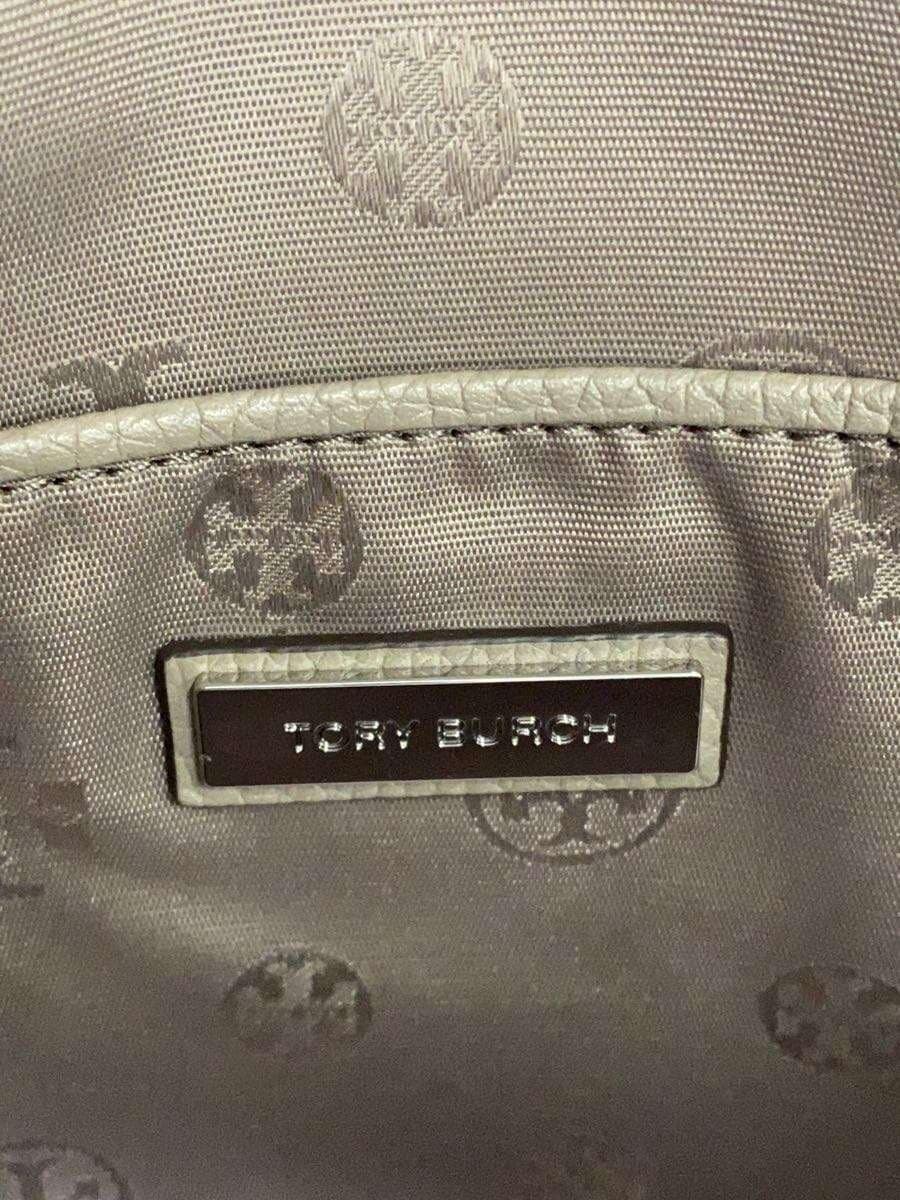 TORY BURCH Backpack Leather Beige Solid 5