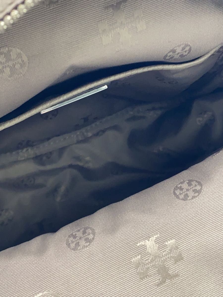 TORY BURCH Backpack Leather Beige Solid 6