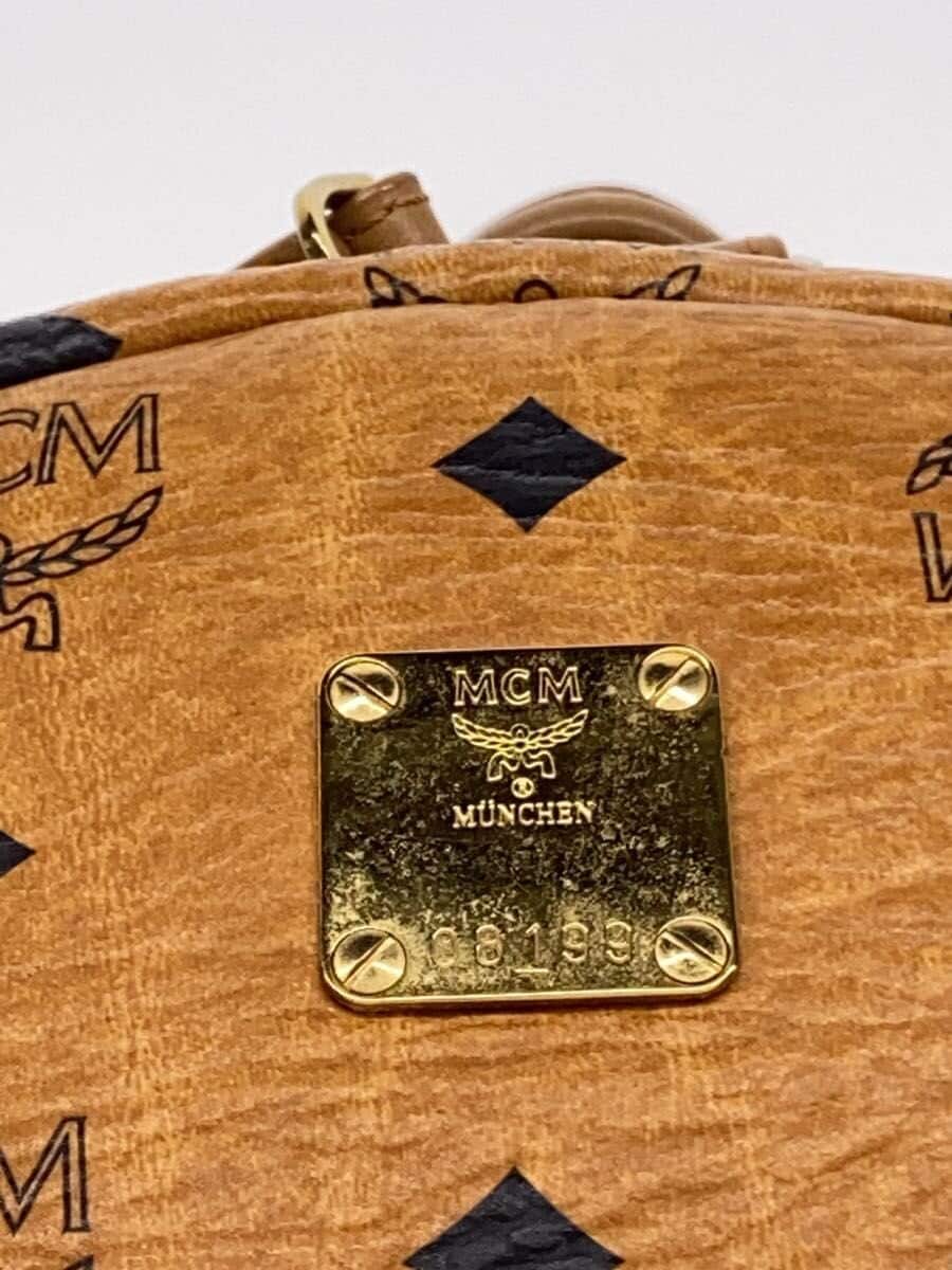 MCM Backpack Leather CML All-over pattern 5