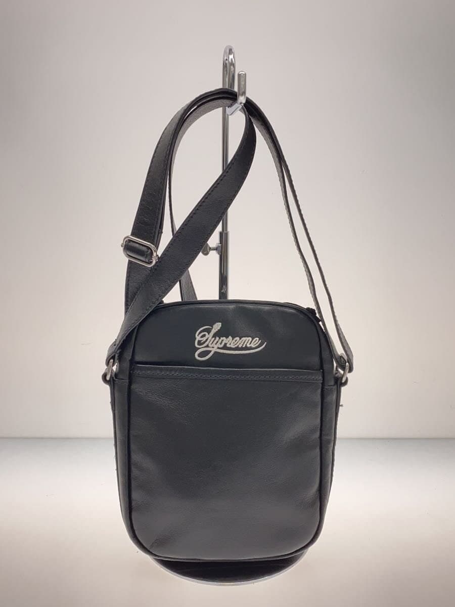 NIKE x Supreme NIKE Nike Shoulder Bag Cowhide BLK HJ7964-045 3