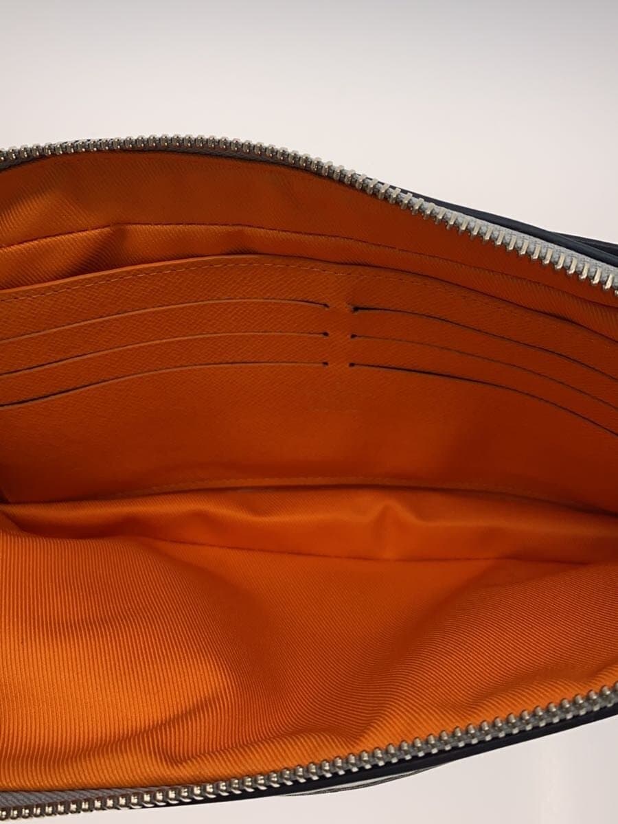 LOUIS VUITTON Alpha Clutch_Monogram Satellite Canvas SLV M44171 6