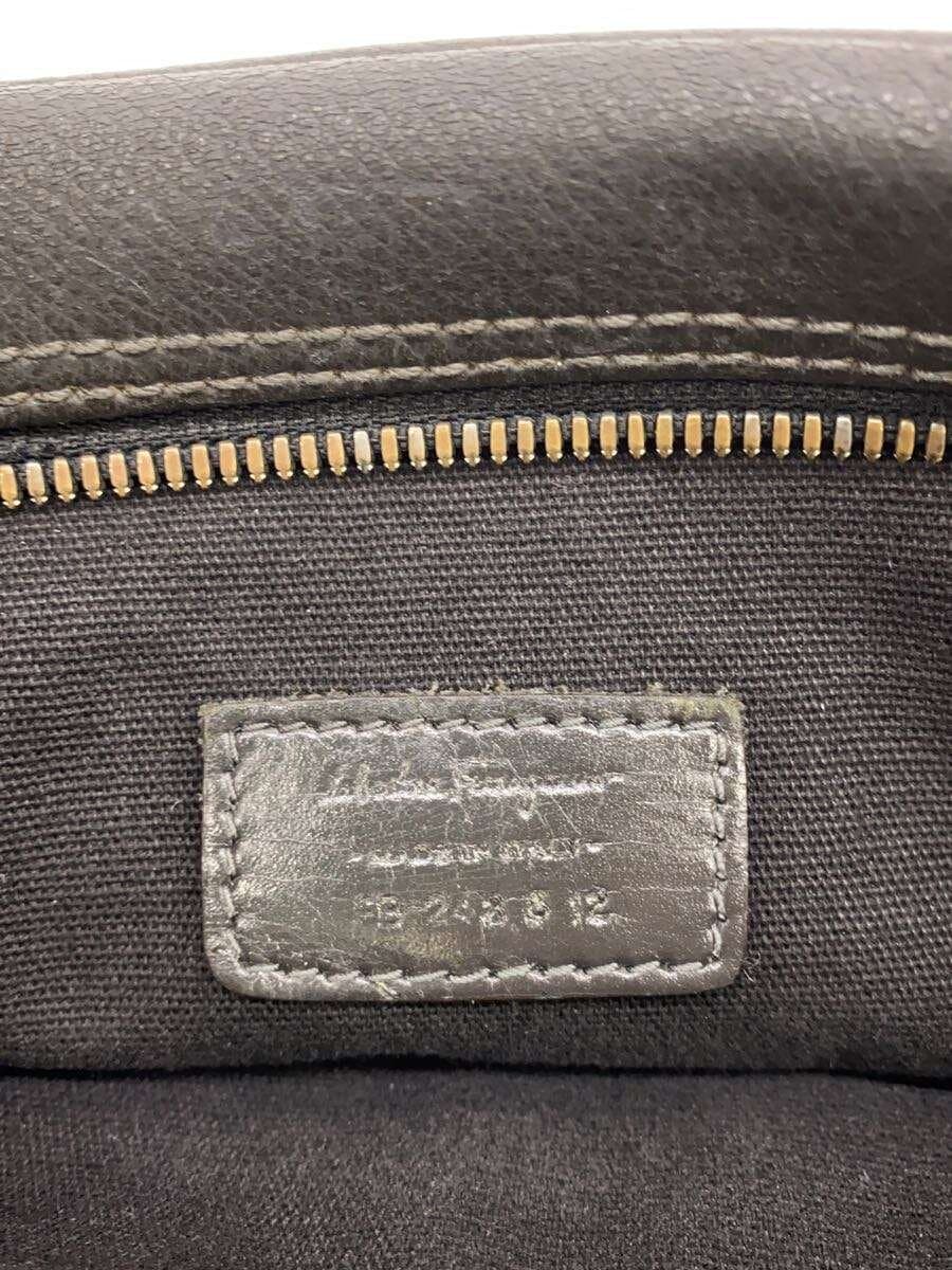Salvatore FerragamoSalvatore Ferragamo Shoulder Bag Leather BLK 5