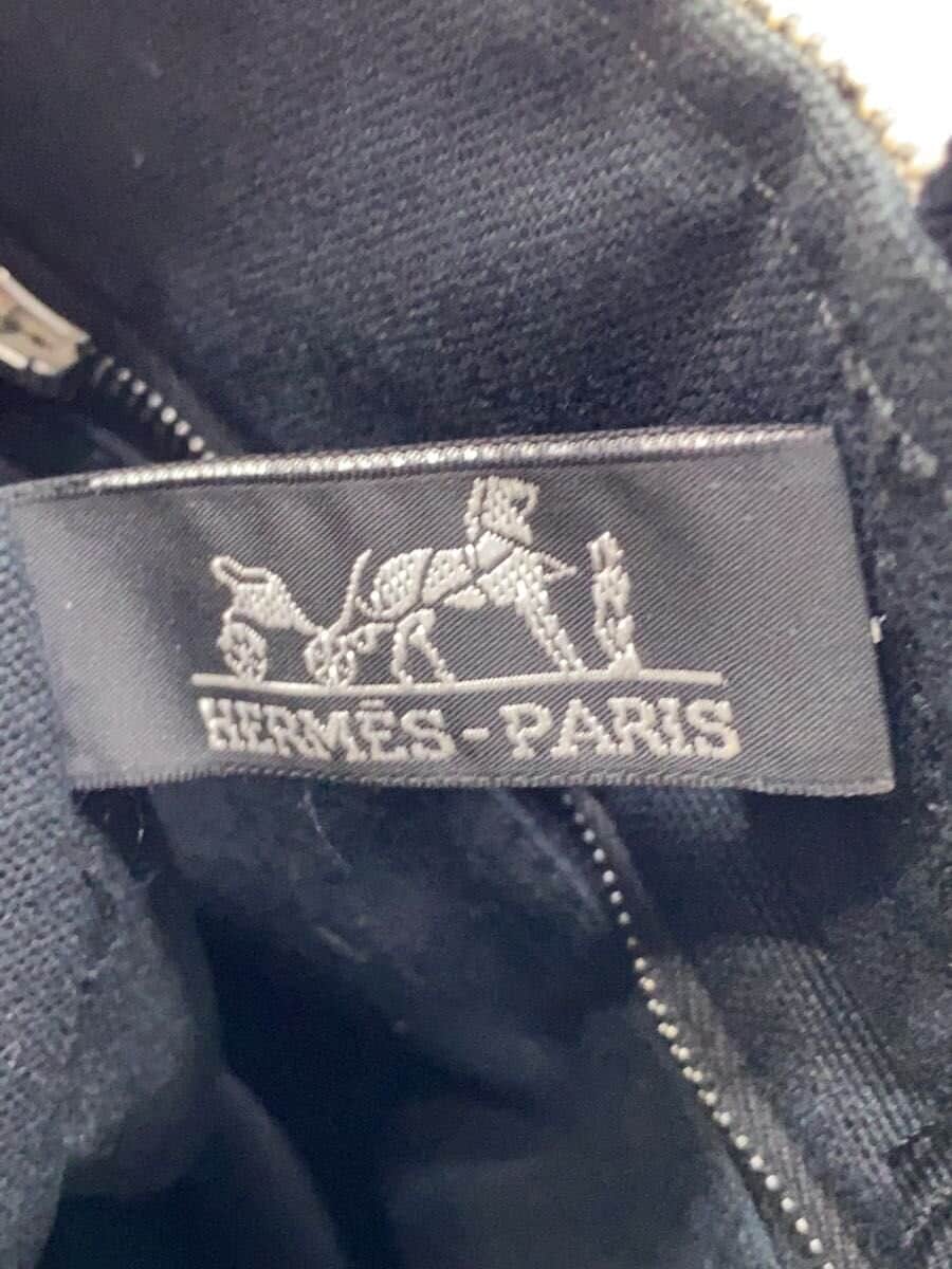 HERMESHERMES Hermès Saxo PM Handbag Canvas BEG 5