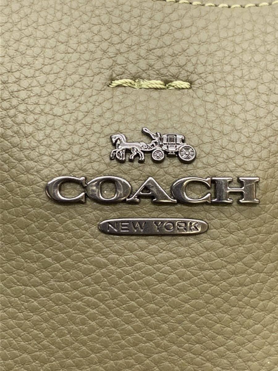 COACH Shoulder Bag PVC KHK L2023-6023 5