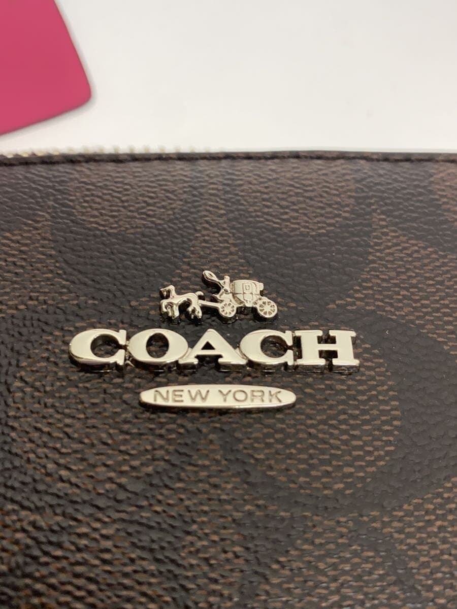 COACH Tote Bag PVC BRW All Over Pattern F29208 5