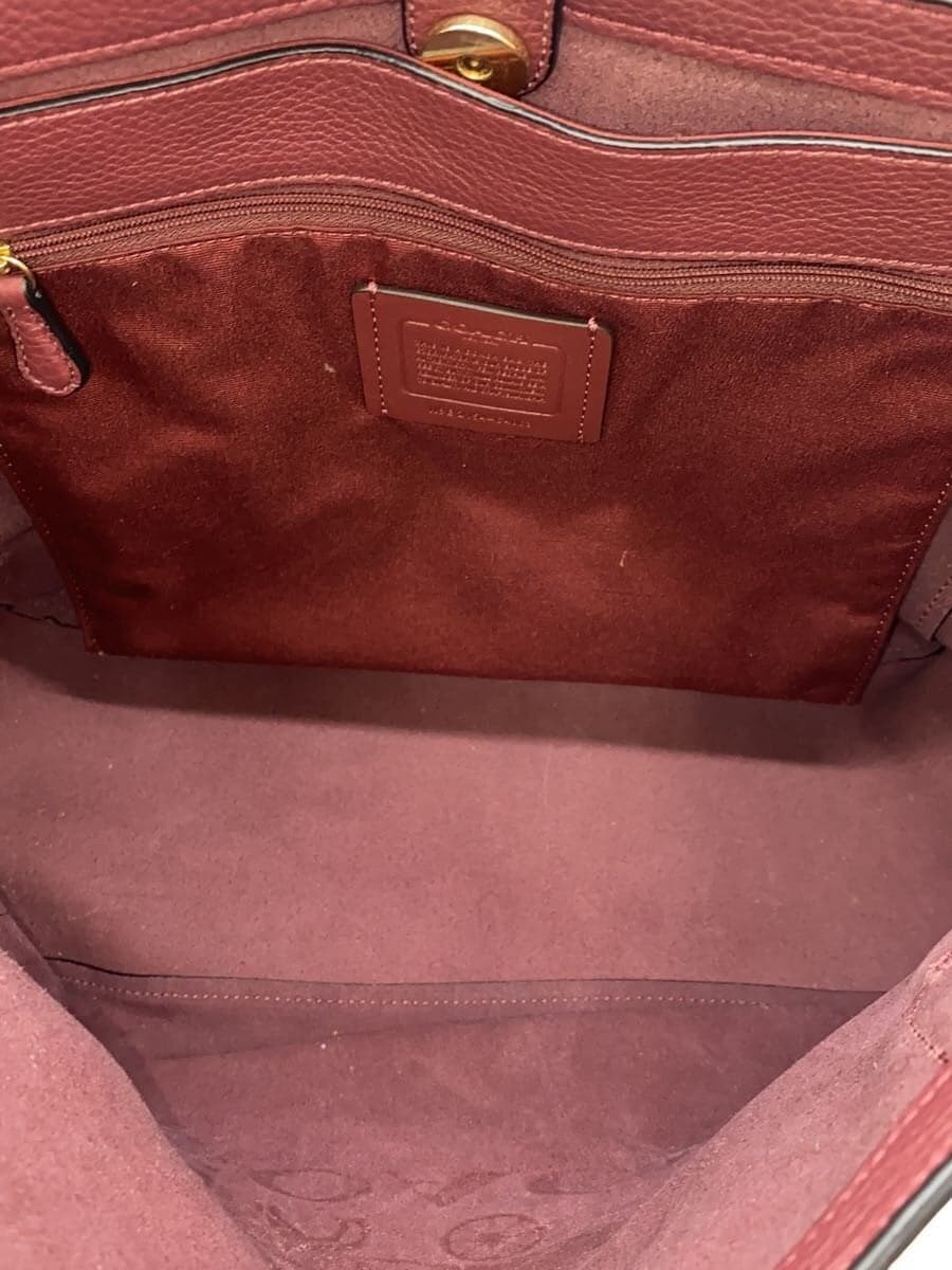 COACH Tote Bag PVC Pink c4063 6