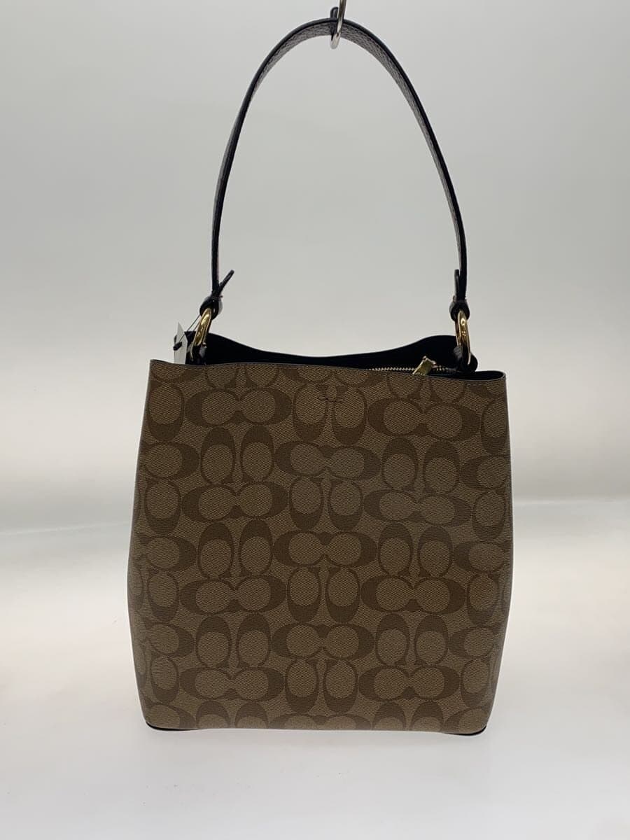 COACH Bag PVC BRW All Over Pattern F2181-C5787 3
