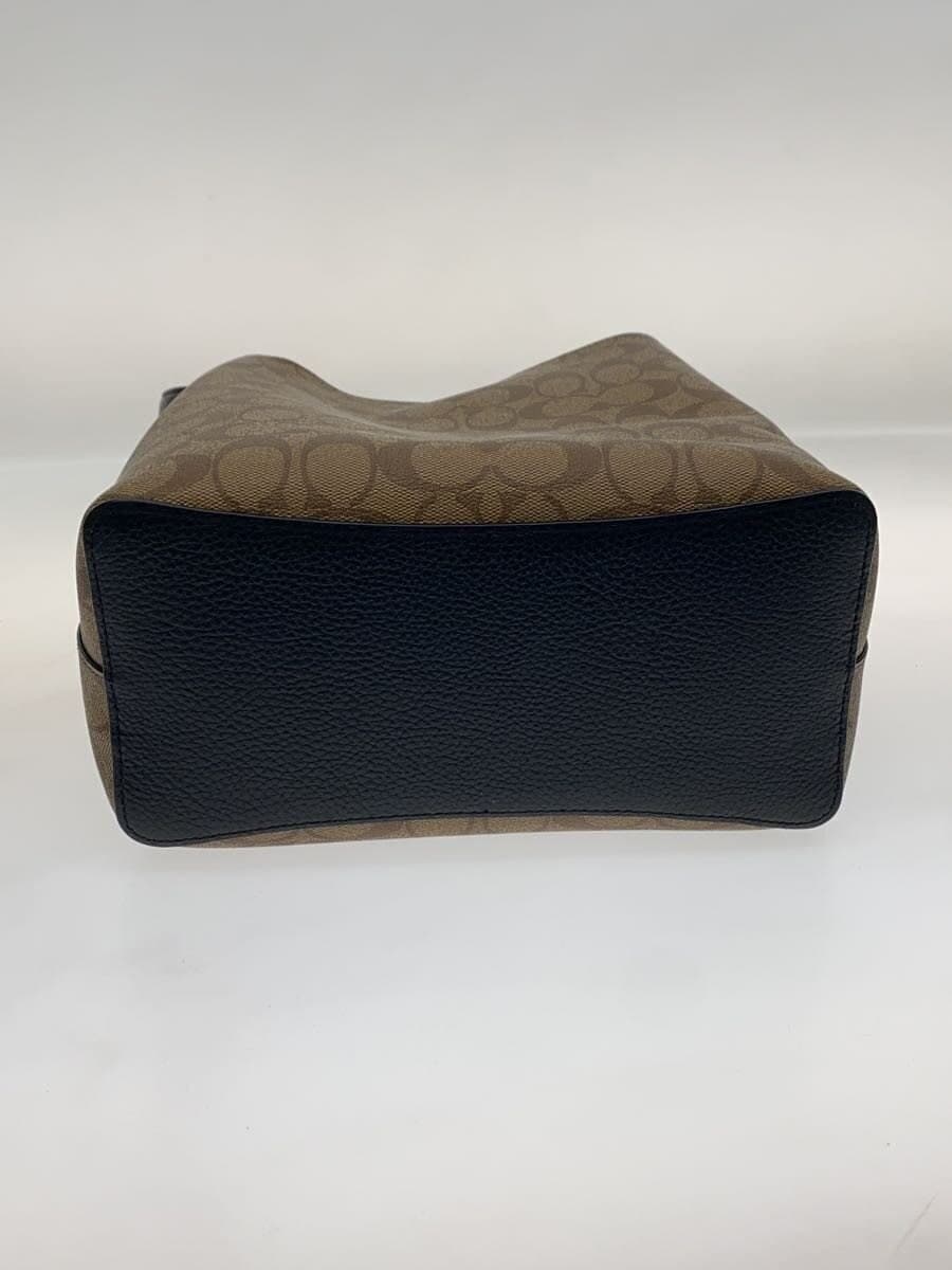 COACH Bag PVC BRW All Over Pattern F2181-C5787 4