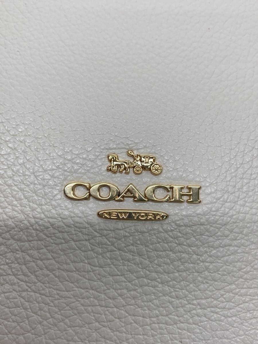 COACH Shoulder Bag PVC CRM K1869-F31399 5