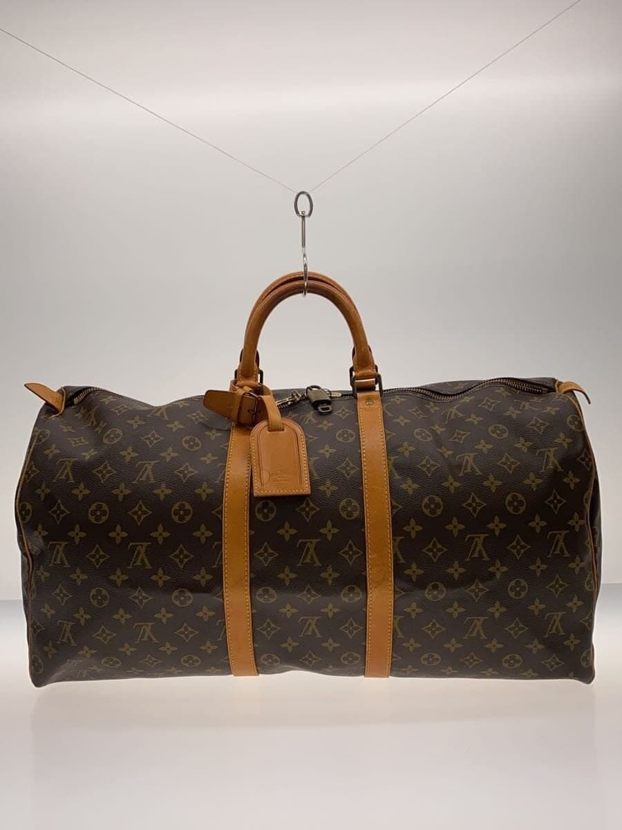 LOUIS VUITTON Keepall 55_Monogram Canvas Canvas BRW 3