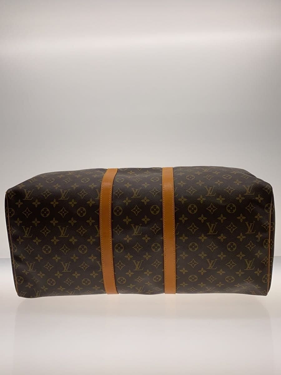 LOUIS VUITTON Keepall 55_Monogram Canvas Canvas BRW 4