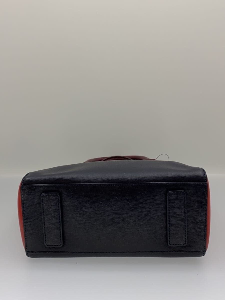 Paul Smith Shoulder Bag Leather Navy Solid Color 4