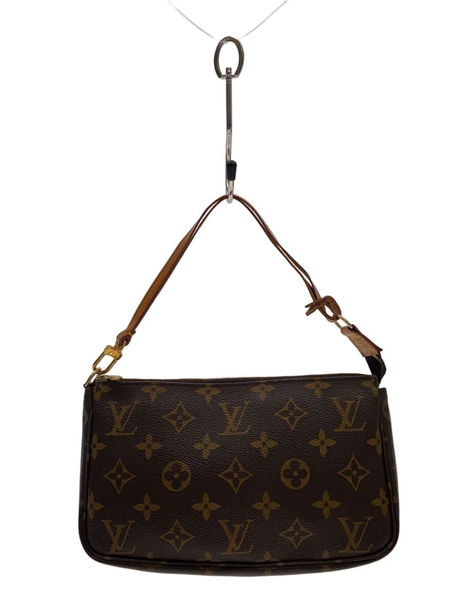 LOUIS VUITTON1)Pochette Accessoires_Monogram Canvas PVC BRW