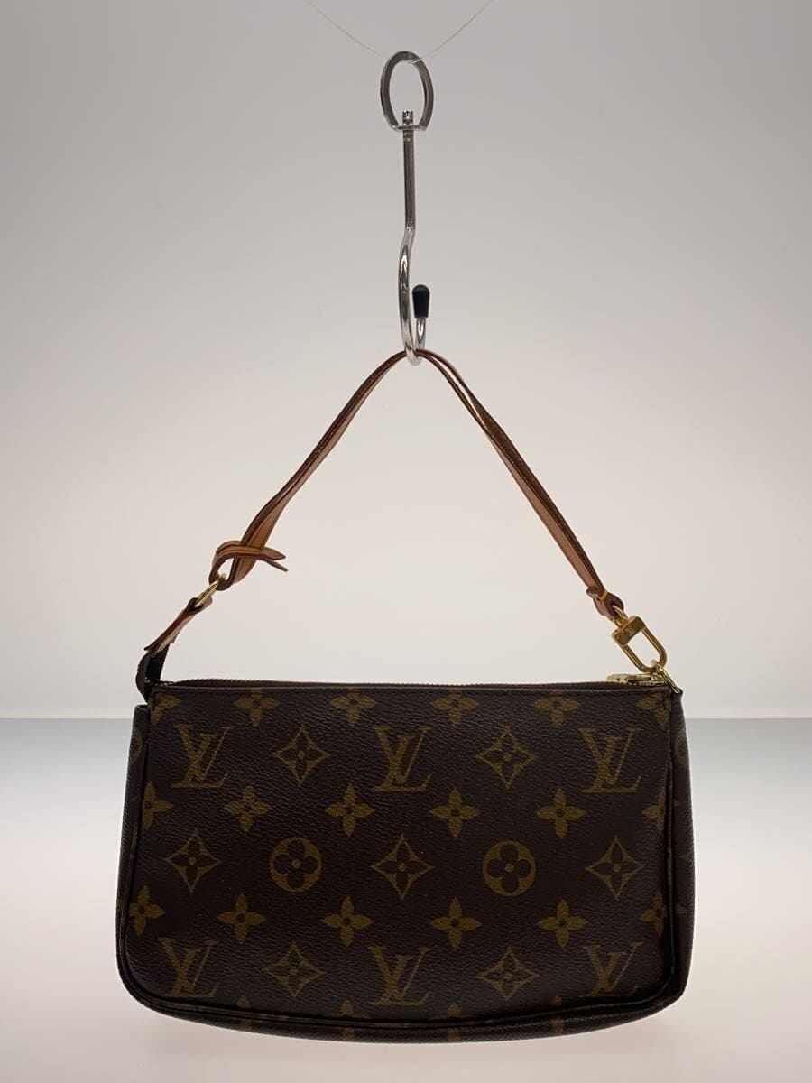 LOUIS VUITTON1)Pochette Accessoires_Monogram Canvas PVC BRW 3