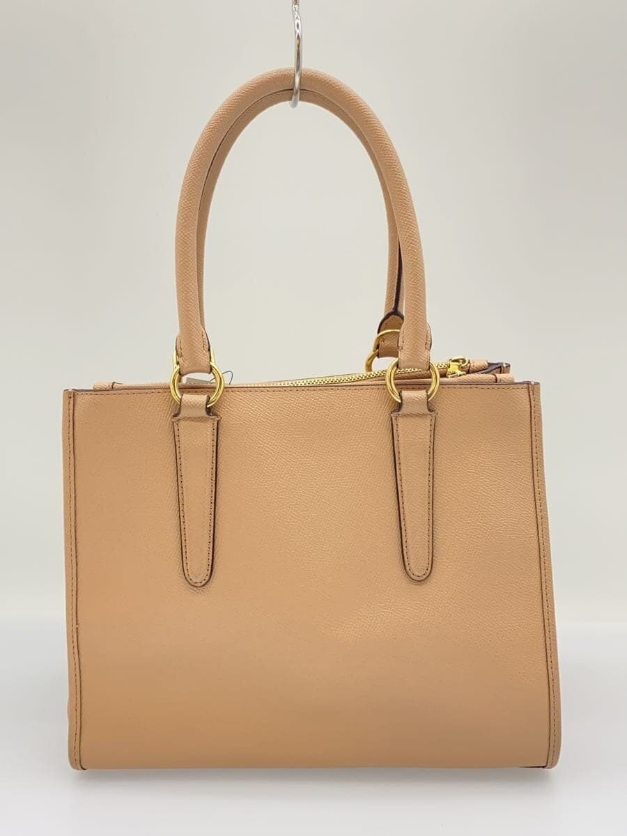 COACH Tote Bag PVC Pink Solid Color F14928 3