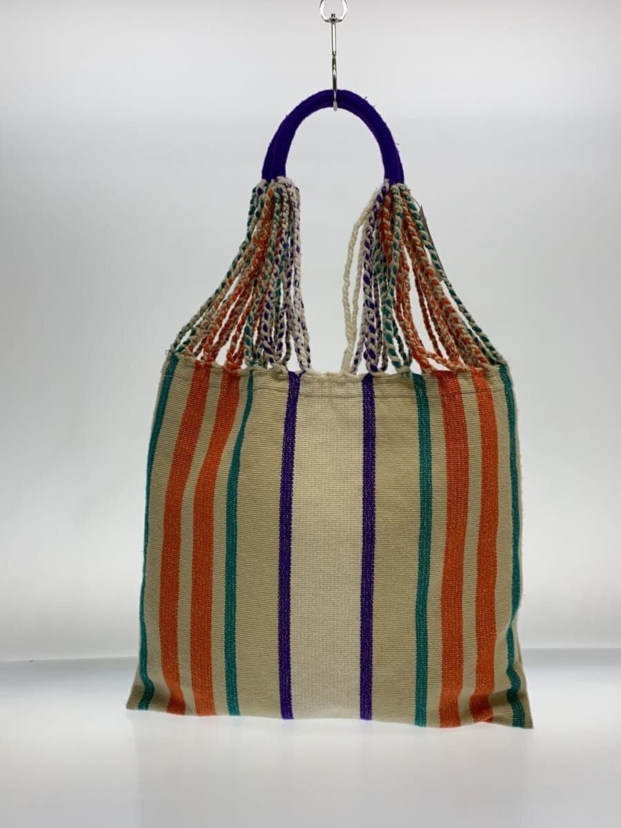 MARNI Tote Bag -- Multicolor Stripes 3