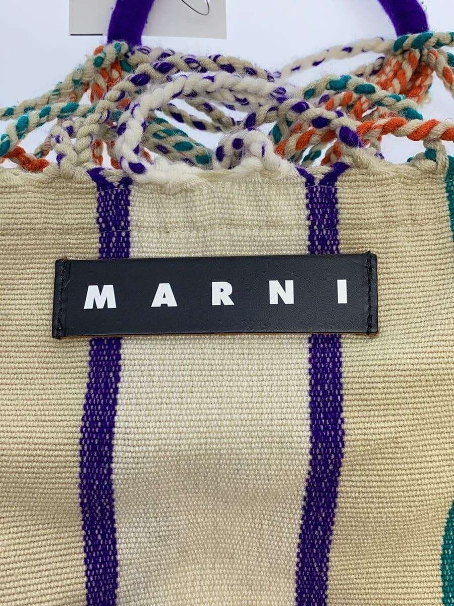 MARNI Tote Bag -- Multicolor Stripes 5