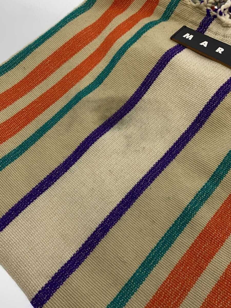 MARNI Tote Bag -- Multicolor Stripes 7