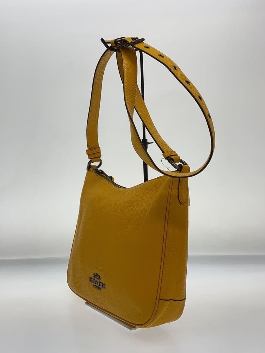 COACH Ellie File Bag PVC YLW C1648 2