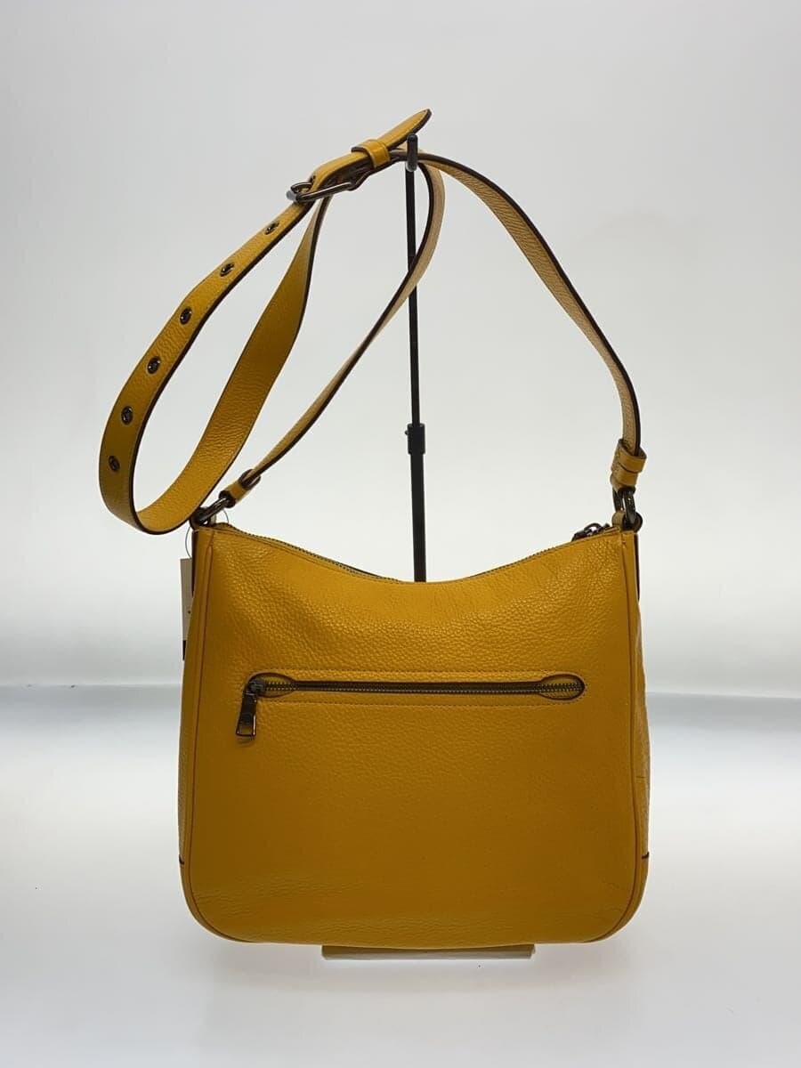 COACH Ellie File Bag PVC YLW C1648 3