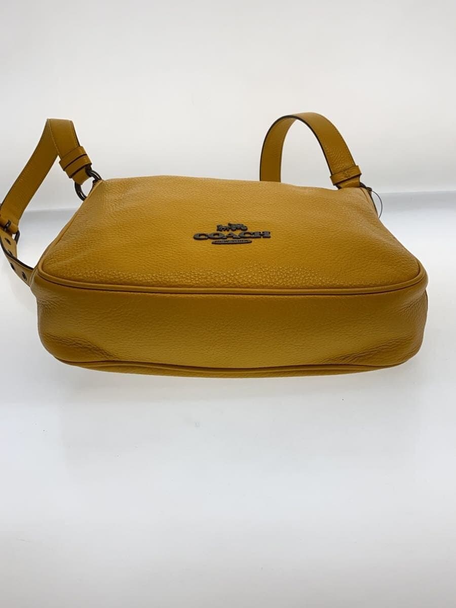 COACH Ellie File Bag PVC YLW C1648 4