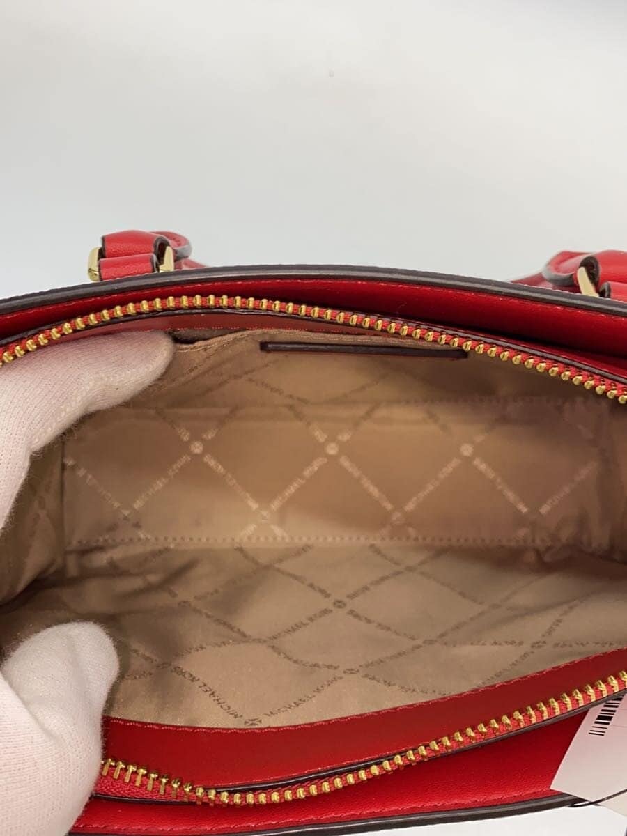 MICHAEL KORS Handbag PVC CRM All-over Print 35S3G6HS5B 6