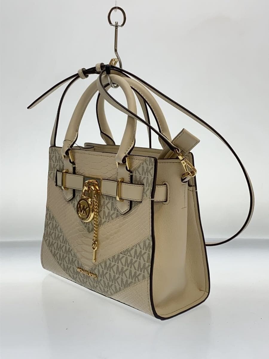 MICHAEL KORS Shoulder Bag PVC CRM All-Over Print 35R4GHMS1L 2