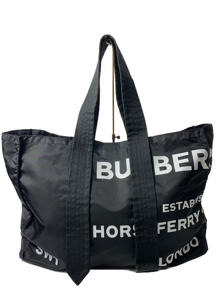 BURBERRY Tote Bag Nylon BLK 8014547
