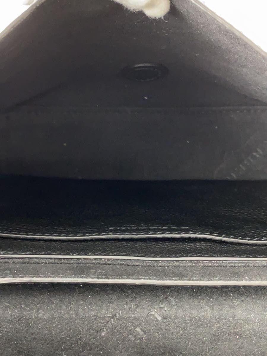 BURBERRY Shoulder Bag Leather BLK Solid 6