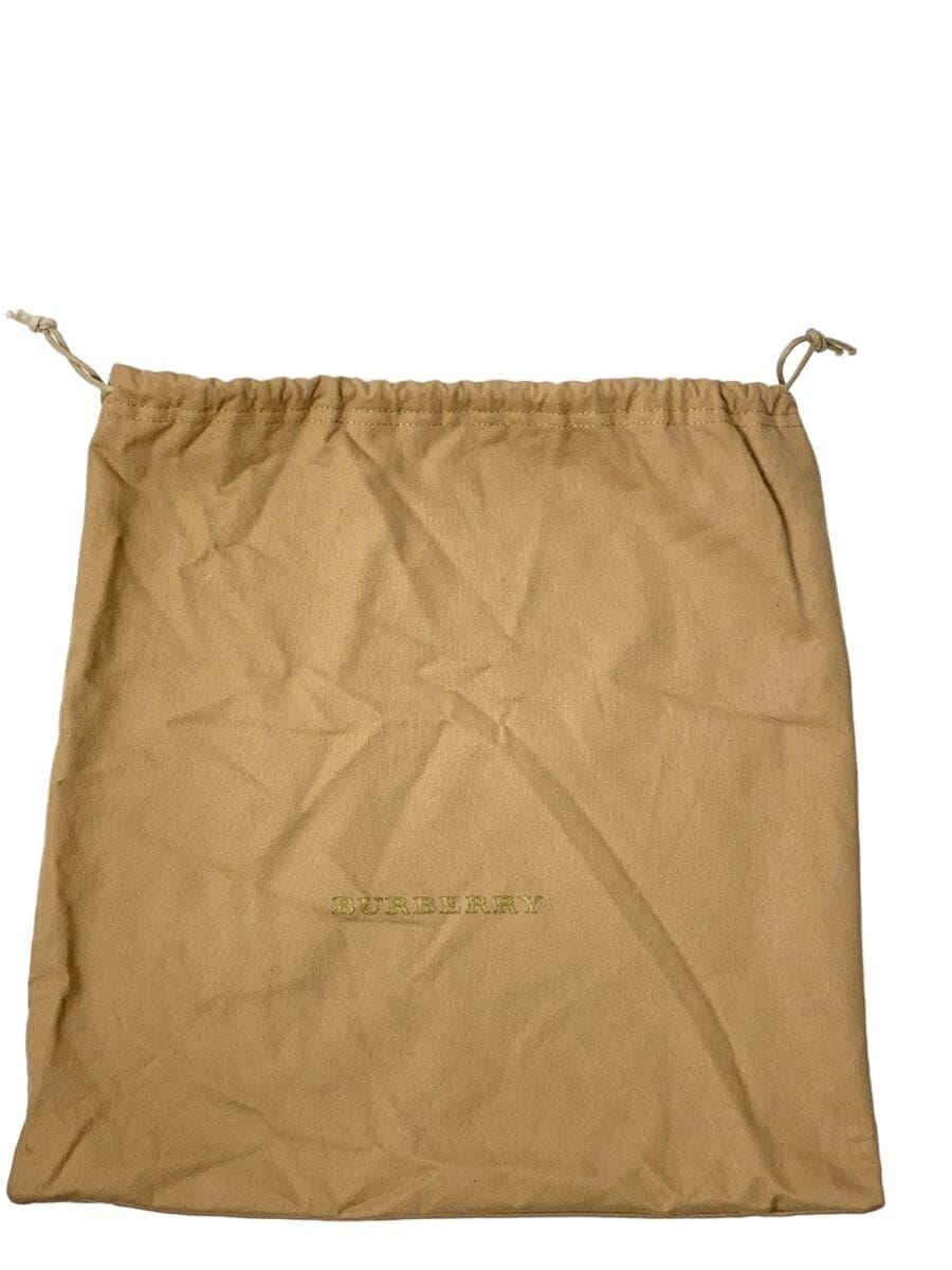 BURBERRY Shoulder Bag Leather BLK Solid 7