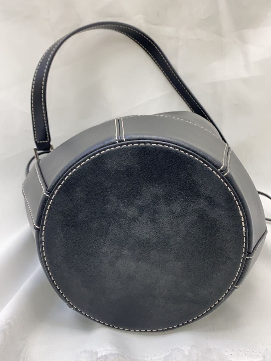 VASIC Handbag Leather Black 4