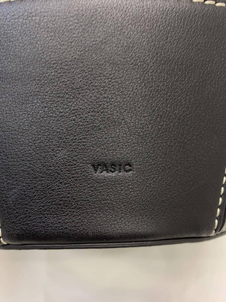 VASIC Handbag Leather Black 5