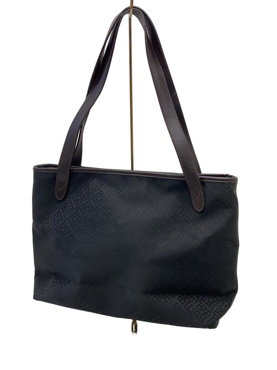 BALLY Tote Bag Nylon BRW All-over Print 3