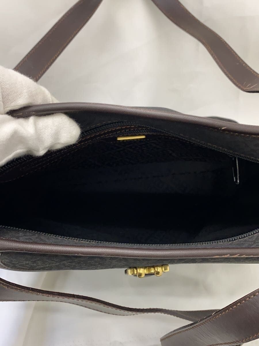 BALLY Tote Bag Nylon BRW All-over Print 6