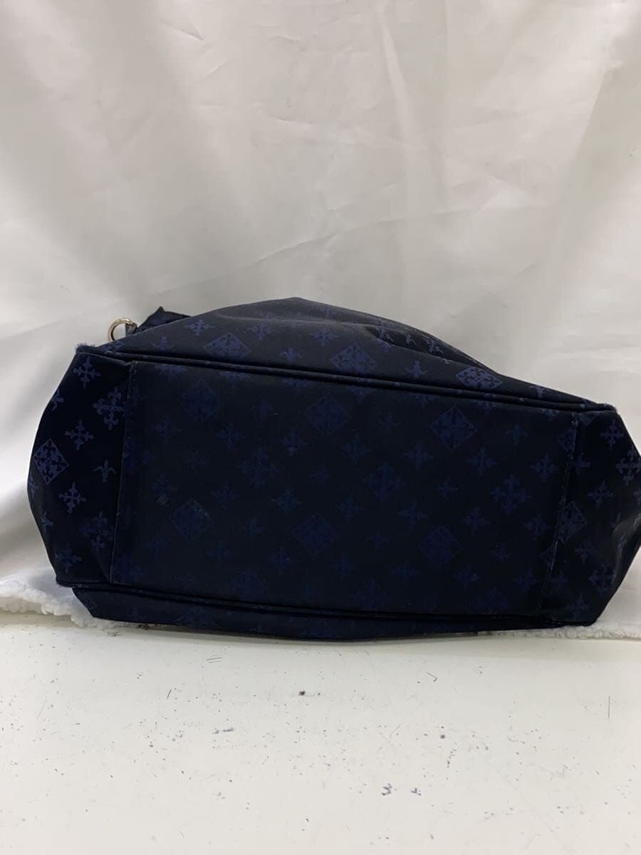 Russet Shoulder Bag Nylon Navy All-over Print 4
