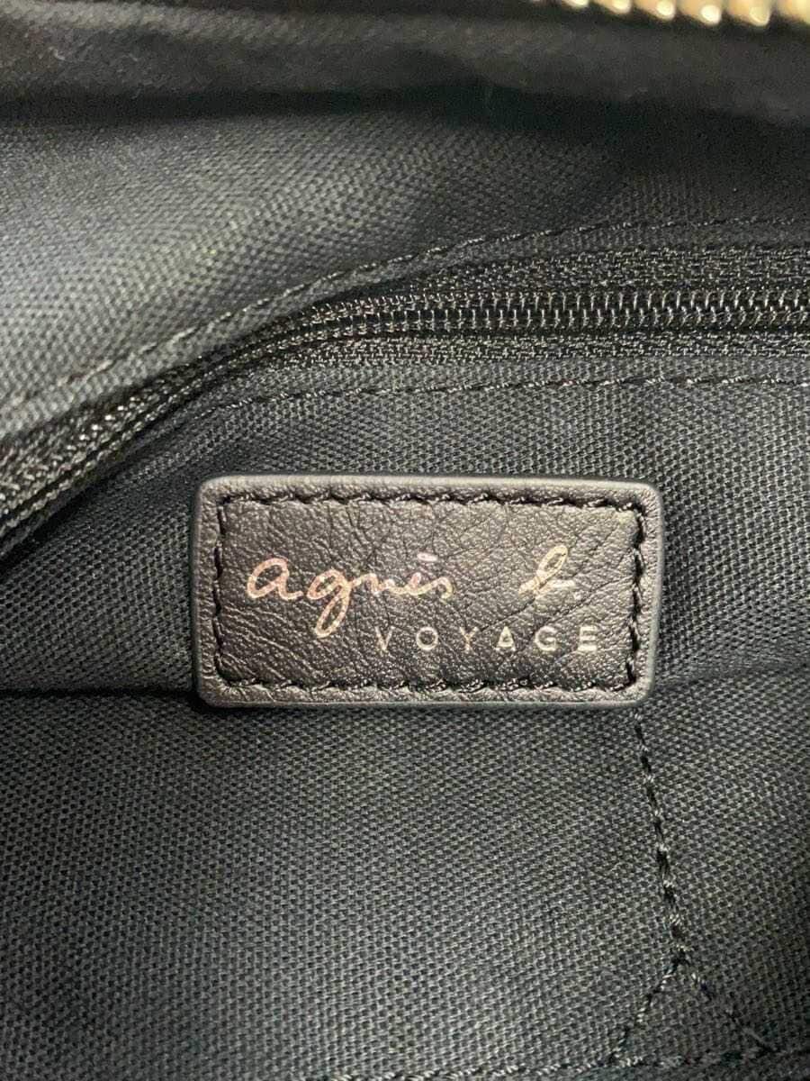 agnes b. Shoulder Bag BLK 5