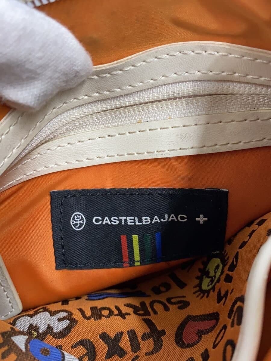 CASTELBAJAC Shoulder Bag Leather BLK 5